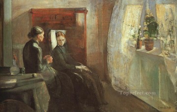 エドヴァルド・ムンク Painting - 1889年春 エドヴァルド・ムンク